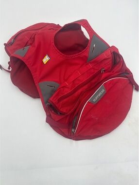 Ruffwear Palisades Pack M Dog Backpack - Red, Medium
